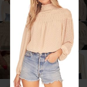 REVOLVE NEW ASTR the Label Libra Top in Buttermilk